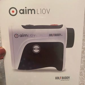 GolfBuddy Aim L10V Golf Talking Laser Rangefinder